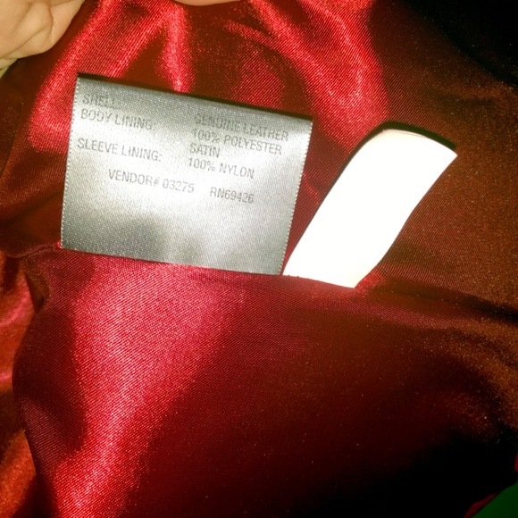 WilsonsLeather red sports coat jacket - Picture 11 of 16